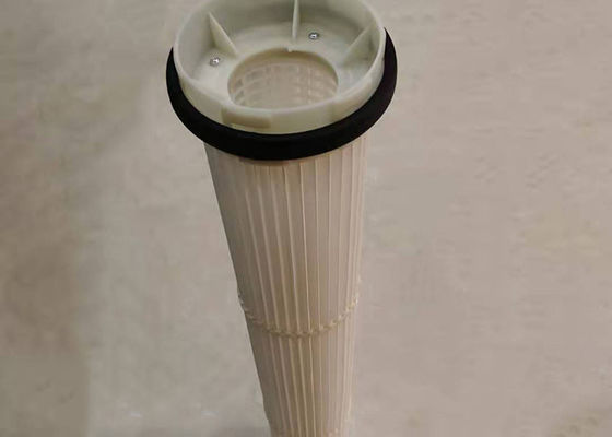 Collecteur de poussière plissé ignifuge de cartouche filtrante