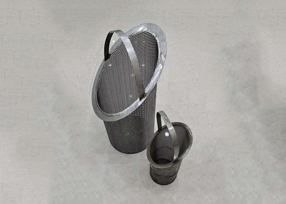 Cartouche filtrante plissée par gaz de la maille DN100 de l'acier inoxydable 100