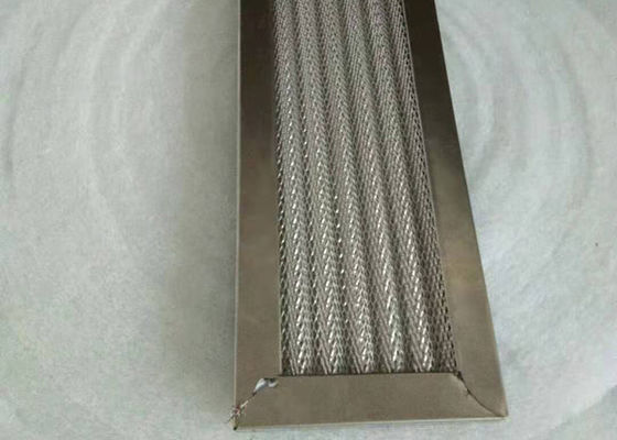 La maille en aluminium 0.64m2 G4 a plissé des filtres de panneau