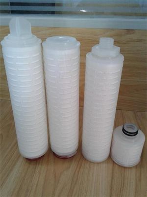 ″ 40 pp résistant d'alcalis d'acides filtre d'eau plissé 20 par microns