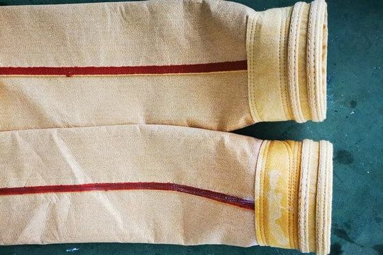 Sachet filtre de collecteur de poussière de fibre de sulfure de polyphénylène