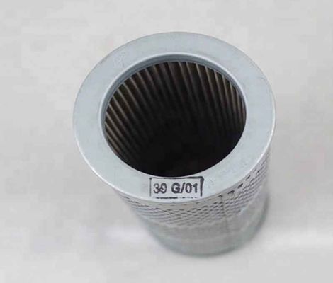 Élément filtrant à haute pression aggloméré du plat 20um 2000H d'acier inoxydable