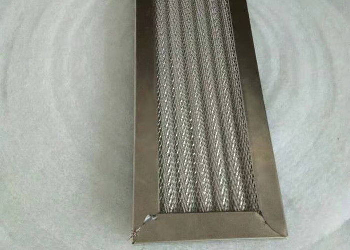La maille en aluminium 0.64m2 G4 a plissé des filtres de panneau