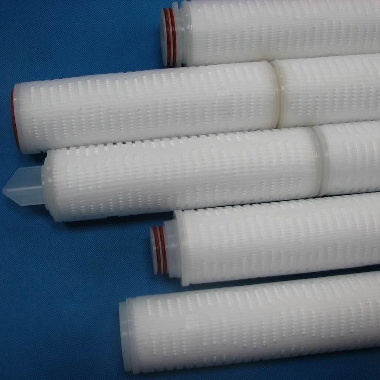 Cartouche filtrante plissée par pp du micron PTFE du système 5 de RO