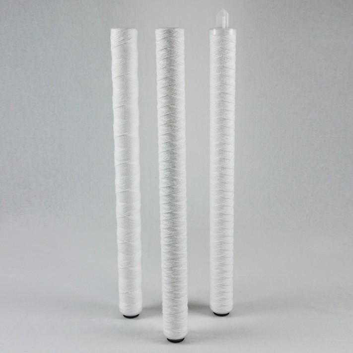 Cartouche filtrante de blessure de fil du ″ 100um de la fibre de verre 40